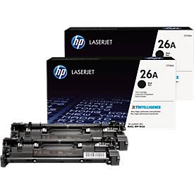 Original, HP 2x Toner 26A, schwarz