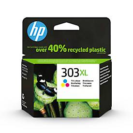Original HP Tintenpatrone 303XL CMY, Einzelpack, Tri-Colour