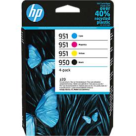 Original HP Tintenpatronen 950/951 CMYK, Mixpack, cyan, magenta, gelb, schwarz