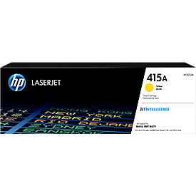 Original HP Toner 415A (W2032A), 2.100 Seiten, Einzelpack, gelb