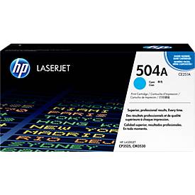 Original HP Toner 504A, Einzelpack, cyan