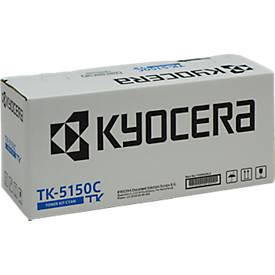 Original Kyocera Toner TK-5150C, Einzelpack, cyan