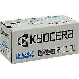 Original Kyocera Toner TK-5240C, Einzelpack, cyan