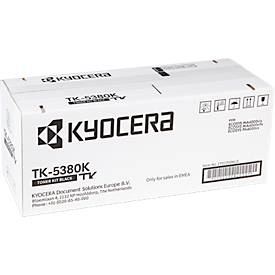 Original Kyocera Toner TK-5380K, 13000 A4 Seiten, inkl. Resttonerbehälter, Einzelpack, schwarz 