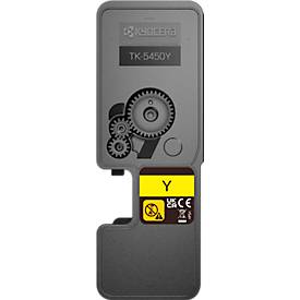 Original Kyocera Toner TK-5450Y, bis 3200 Seiten, Einzelpack, gelb