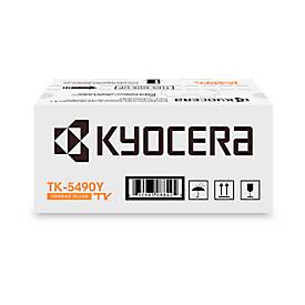 Original Kyocera Toner TK-5490Y, bis 2400 Seiten, Einzelpack, gelb