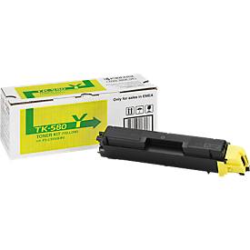 Original Kyocera Toner TK-580Y, Einzelpack, gelb