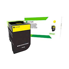 Original Lexmark Toner 702XE, Einzelpack, gelb