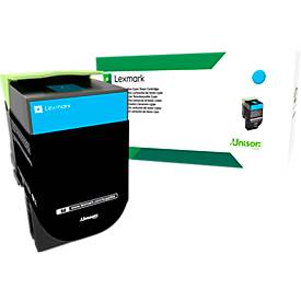 Original Lexmark Toner 71B2H, Einzelpack, cyan