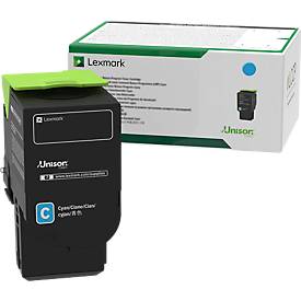 Original Lexmark Toner C232H, Einzelpack, cyan