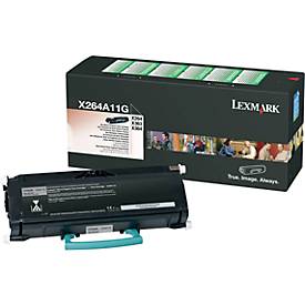 Original Lexmark Toner X264, Einzelpack, schwarz