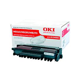 Original Oki Toner 44973508, Einzelpack, schwarz