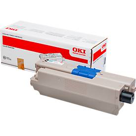 Original Oki Toner 44973536, Einzelpack, schwarz