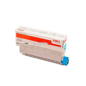 Original Oki Toner 46507507, Einzelpack, cyan