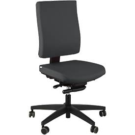 Steifensand Original  bureaustoel CETO CT1310, synchroonmechanisme, zonder armleuningen, lordosesteun, grijs
