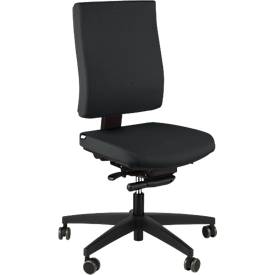 Steifensand Original  bureaustoel CETO CT1310, synchroonmechanisme, zonder armleuningen, lordosesteun, zwart