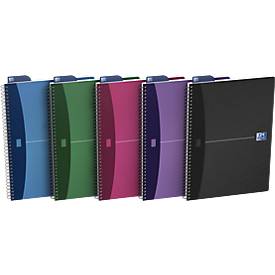 Oxford Collegeblöcke, DIN A4 oder DIN A5, wahlweise kariert oder liniert, 5er Pack