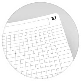 Oxford Office-Collegeblock, DIN A4+, 70 Blatt kariert, 5er Pack, schwarz