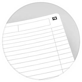 Oxford Office-Collegeblock, DIN A4+, 70 Blatt liniert, 5er Pack, schwarz