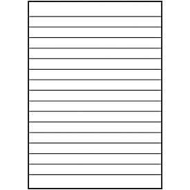 Oxford Schulhefte, DIN A4, Lineatur 21 liniert ohne Rand, 15 Stück à 16 Blatt, Optik Paper®