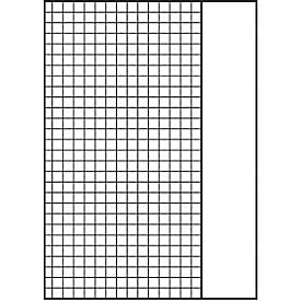 Oxford Schulhefte, DIN A4, Lineatur 26 kariert mit breitem Rand rechts, 15 Stück à 16 Blatt, Optik Paper®