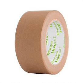 Packband envirotape Envo Tape® 4500, robust, 6 Rollen mit jeweils L 50 lfm x B 50 mm, 100 % recycelbar, Papier & Naturka