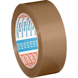 Packband tesapack® ultra strong 4124, L 66 m x B 38 mm, 8 Rollen, braun
