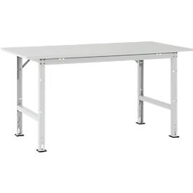 Packpool Packtisch, Breite 1500 – 2000 mm, höhenverstellbar 760 – 870 mm, sehr stabil