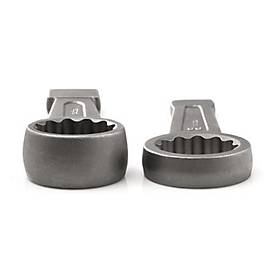 Padre Schlagringschlüssel 845, SW 70 mm, Länge 355 mm, CV-Stahl, tief und schwer, Zwölfkant mit Spezial-Profil