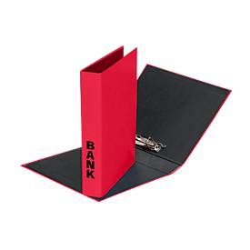 PAGNA Bankordner, PP Karton, Rückenbreite 52 mm, DIN A4, rot