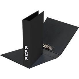 PAGNA Bankordner, PP Karton, Rückenbreite 52 mm, DIN A4, schwarz