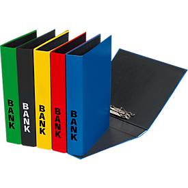 PAGNA Bankordner, PP Karton, Rückenbreite 52 mm, wahlweise DIN A4 oder DIN A6 quer