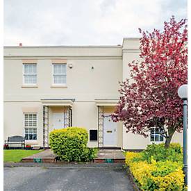 Paketbox Phoenix PB0580, Volumen 61 l, wetterfest, Smart System, Diebstahlsicherung, Schlüsselschloss, B 440 x T 350 x H 580 mm, Stahl, schwarz