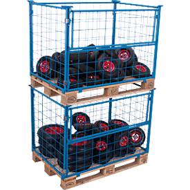 Palettenaufsatz Typ 64, 1200 x 1000 x 1000 mm, lackiert