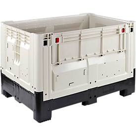Palettenbox mit Füßen, klappbar, 565 Liter