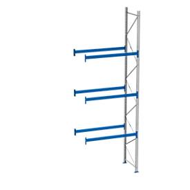 Palettenregal PR 600, Anbaufeld, H 5800 mm, max. 1000 kg, 3 Traversen