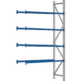 Palettenregal PR 600, Anbaufeld, H 5800 mm, max. 800 kg, 3 Traversen