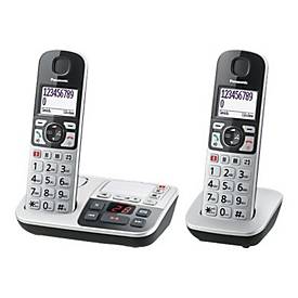Panasonic KX-TGE522GS - Schnurlostelefon - Anrufbeantworter mit Rufnummernanzeige - DECT - dreiweg Anruffunktion + zusät