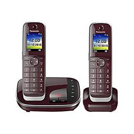 Panasonic KX-TGJ322GR - Schnurlostelefon - Anrufbeantworter mit Rufnummernanzeige - DECTGAP - dreiweg Anruffunktion - We
