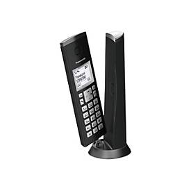 Panasonic KX-TGK220 - Schnurlostelefon - Anrufbeantworter mit Rufnummernanzeige - DECTGAP - dreiweg Anruffunktion - matt