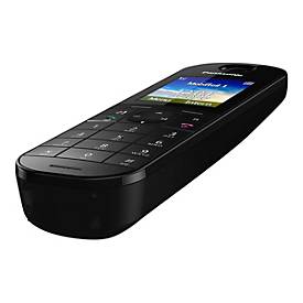 Panasonic KX-TGQ400G - Schnurloses Digitaltelefon - DECTGAP - dreiweg Anruffunktion - Schwarz