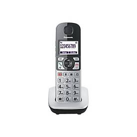 Panasonic KX-TGQ500 - Schnurloses Digitaltelefon - DECTGAP - dreiweg Anruffunktion - Silber
