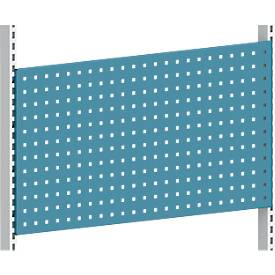 Panel perforado, para colgar, 896 x 480 mm, azul oscuro RAL 5009