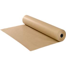 Papier d’emballage, très résistant aux déchirures et flexible, brun, 1000 mm de large