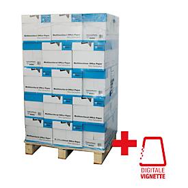 Papier Everywhere, DIN A4, 80 g/m², weiß, 1 Palette = 200 x 500 Blatt + GRATIS Vignette