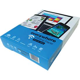Papier Everywhere, DIN A4, 80 g/m², weiß, 1 Palette = 200 x 500 Blatt