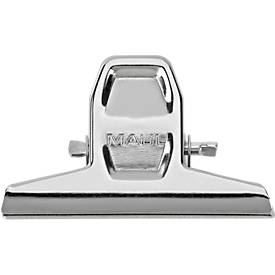 Papier-Klemmer MAULpro, Klemmweite 12 mm, B55 mm, Stahl, 10 Stk.