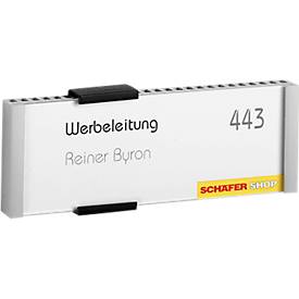 Papiereinlagen, f. 149 x 52,5 mm, 50 Schilder