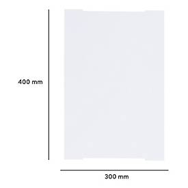 Papiereinlagen für Türschild Topas, DIN A3, B 400 x H 300 mm, 5 Stück