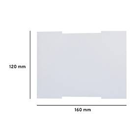 Papiereinlagen für Türschild Topas, DIN A5, B 145 x H 210 mm, 10 Stück